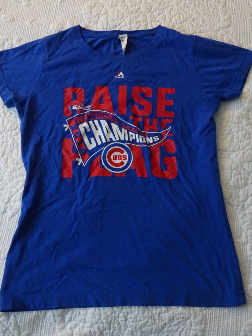 Chicago Cubs 2016 National League Champions T-Shirt